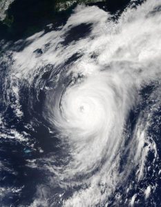 NASA imagery of Hurricane Fabian, Sept. 2, 2003