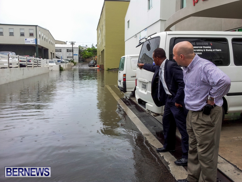 Heavy Rains Cause Flooding September 26 2013 : Bernews Bermuda Weather