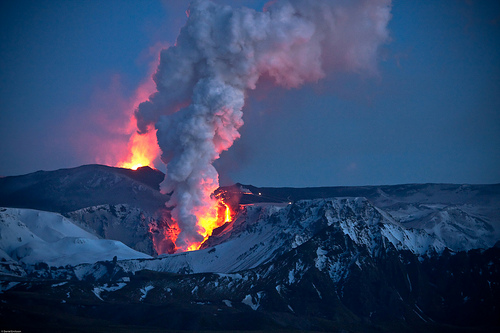 iceland volcano 2010 facts. Iceland Volcano Send Business