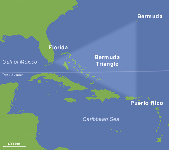 college life triangle. The Bermuda Triangle
