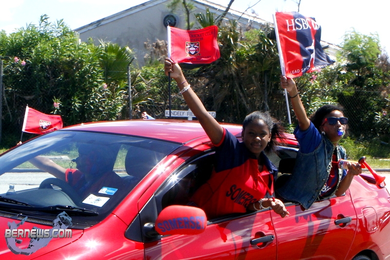Somerset Cup Match Cricket Team Motorcade, Bermuda, August 4 2012 (18)