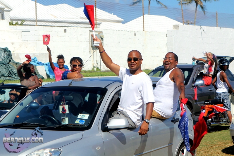 Somerset Cup Match Cricket Team Motorcade, Bermuda, August 4 2012 (87)