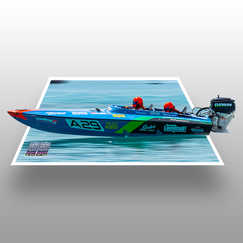 Around the Island Powerboat Racing A-29 Bermuda August 9 2021