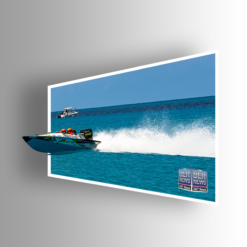 Around the Island Powerboat Racing B77 Bermuda August 9 2021 2