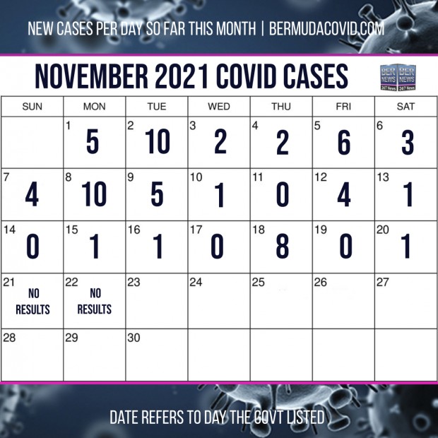 November 22 2021 Covid Calendar Day