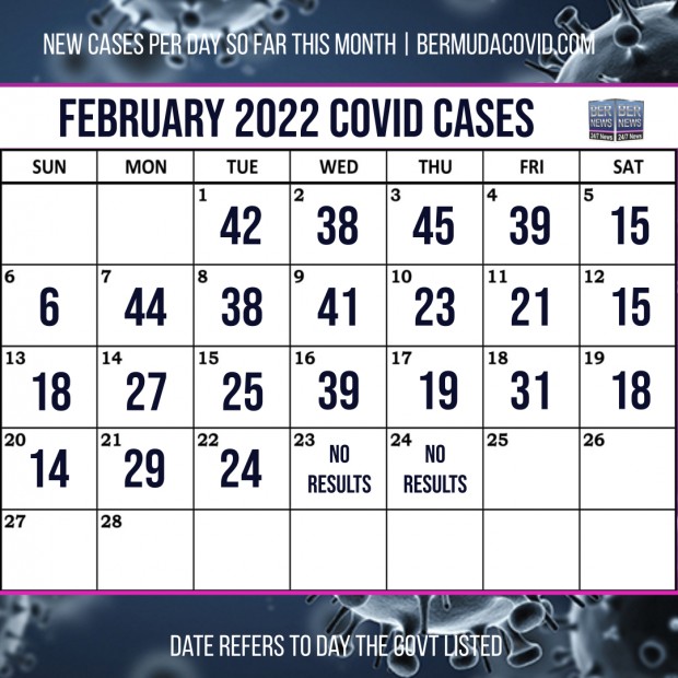 February 24 2022 Covid Calendar Day
