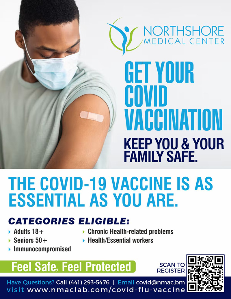 Covid Vaccines Northshore Medical Center Bermuda November 18, 2022