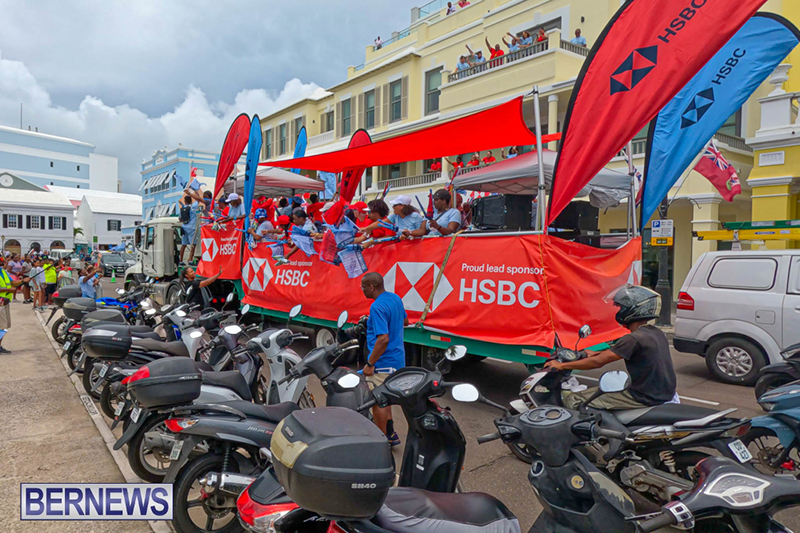 HSBC Motorcade Day 2 Bermuda Aug 1 2023 DF-16